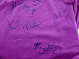 BRISBANE BRONCOS SIGNED SUPPORTERS SHIRT. 15 ORIGINAL HANDSIGNED SIGNATURES.