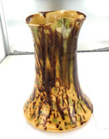 1880s / 1890s INCREDIBLY RARE RICHARD ROGERS, IPSWICH, QLD LARGE POTTERY VASE.