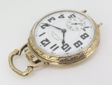 1942 Hamilton 992B 16s 21 Jewel Gold Filled Open Faced Pocket / Wrist Watch