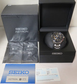 Seiko Astron GPS Solar Chronograph Titanium Watch SSE087J1