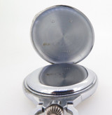 Rare 1940s Seiko Seikosha Naval Chronograph Pocket Watch Nice Patina & Serviced