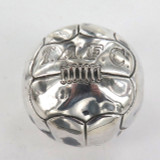 RARE / VINTAGE STERLING SILVER SOCCER / FOOTBALL. ENGRAVED T.A.F.C.