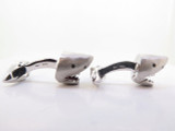 Articulated 18K Gold Gentleman’s Shark Cufflinks by Deakin & Francis