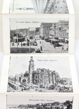 SCARCE EARLY 1900s SYDNEY, AUSTRALIA FOLDOUT POSTCARD. 12 PICTURES, VALENTINE.