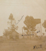 RARE 1906 REAL PHOTO POSTCARD NHILL, VICTORIA.