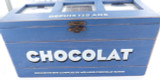 BREITLING PROMOTIONAL WOODEN “CHOCOLAT” CHOCOLATE BOX. HARD TO GET IN AUSTRALIA.