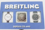 BREITLING PROMOTIONAL WOODEN “CHOCOLAT” CHOCOLATE BOX. HARD TO GET IN AUSTRALIA.