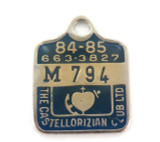 SCARCE 1984-85 “THE CASTELLORIZIAN CLUB” NSW MEMBERS BADGE / FOB.