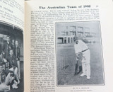 1902 2 VOLUMES “CRICKET OF TO-DAY AND YESTERDAY” by PERCY CROSS STANDING.