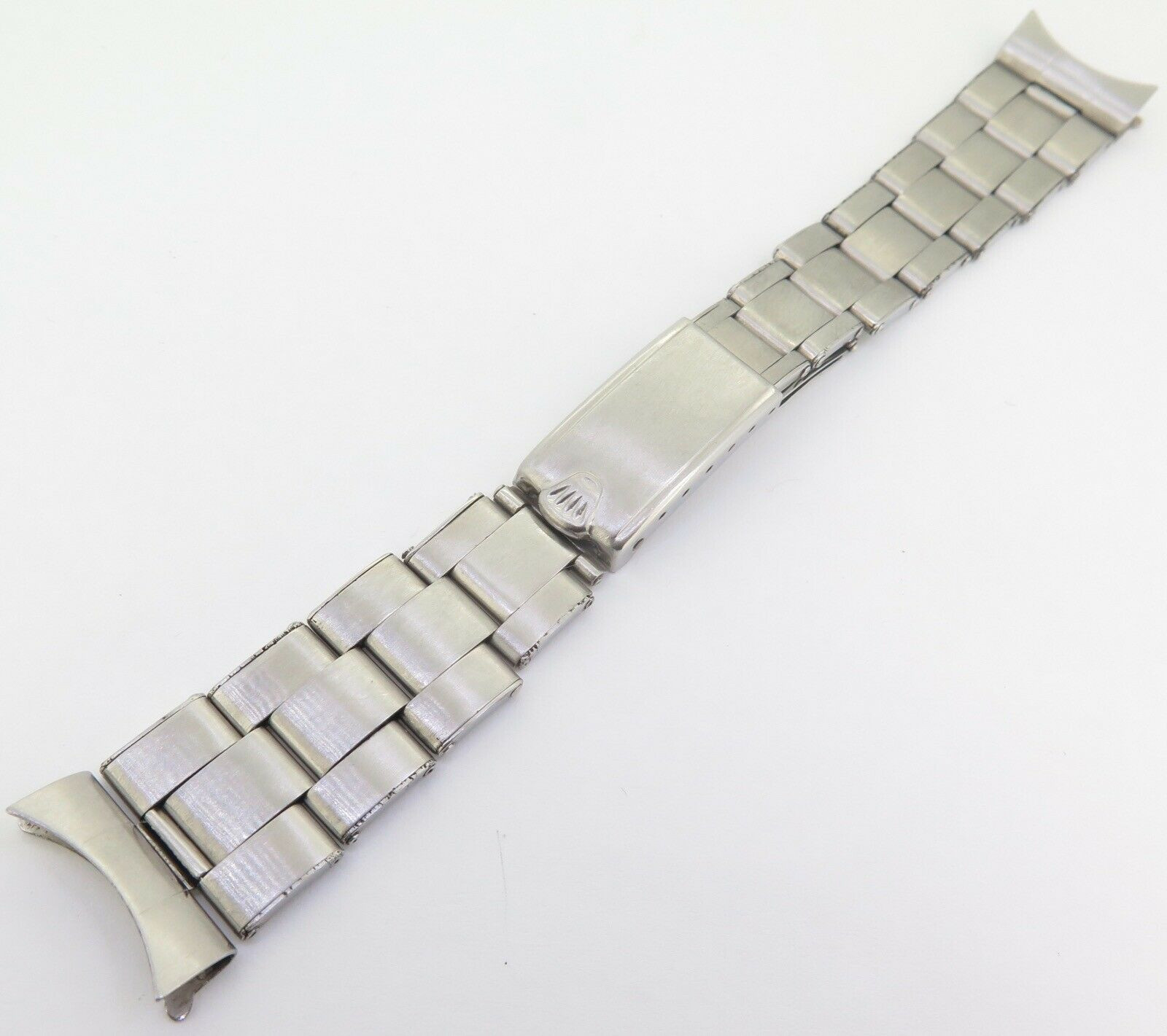 Vintage 1965 Rolex C+I USA Steel Riveted Link 19mm Daytona Bracelet