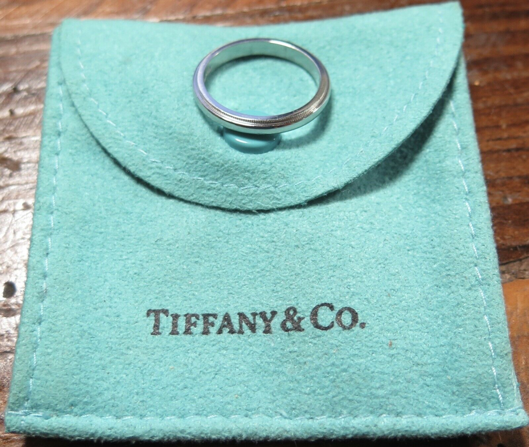 Tiffany & Co. Platinum and Diamond Embrace Ring Size 3 - Yoogi's Closet