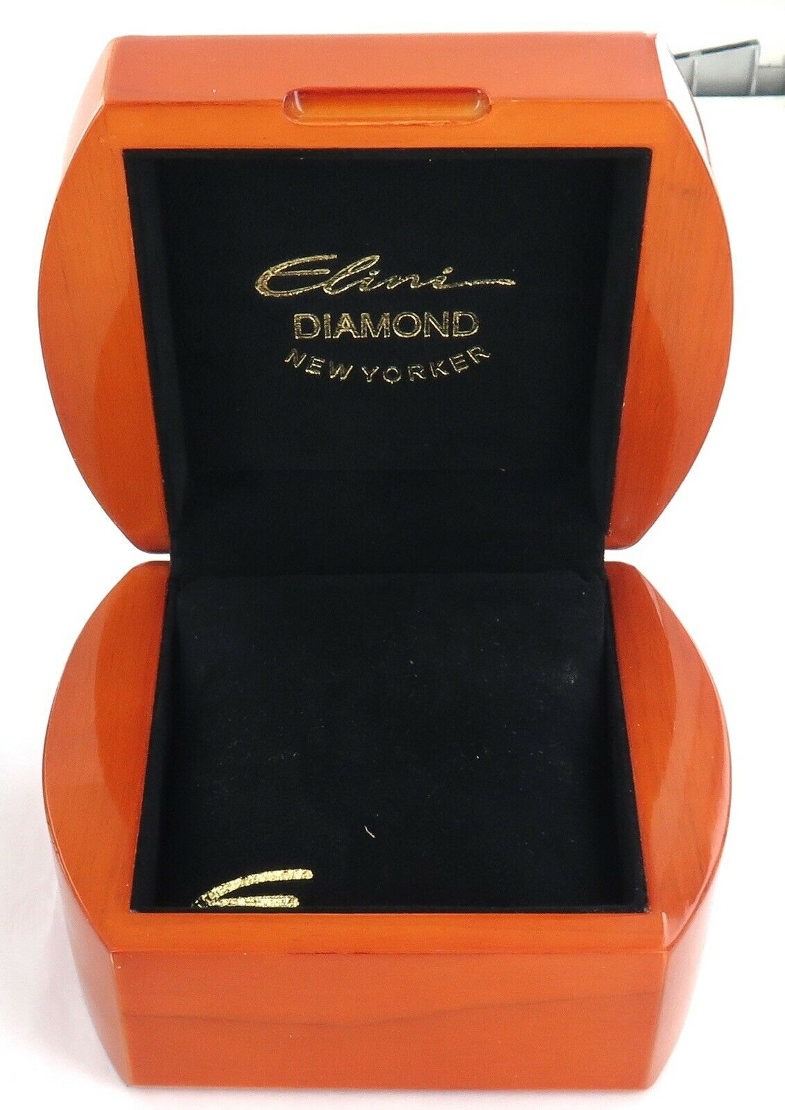 QUALITY ELINI NEW YORKER DIAMOND BEZEL MENS WATCH DISPLAY BOX - Main Image