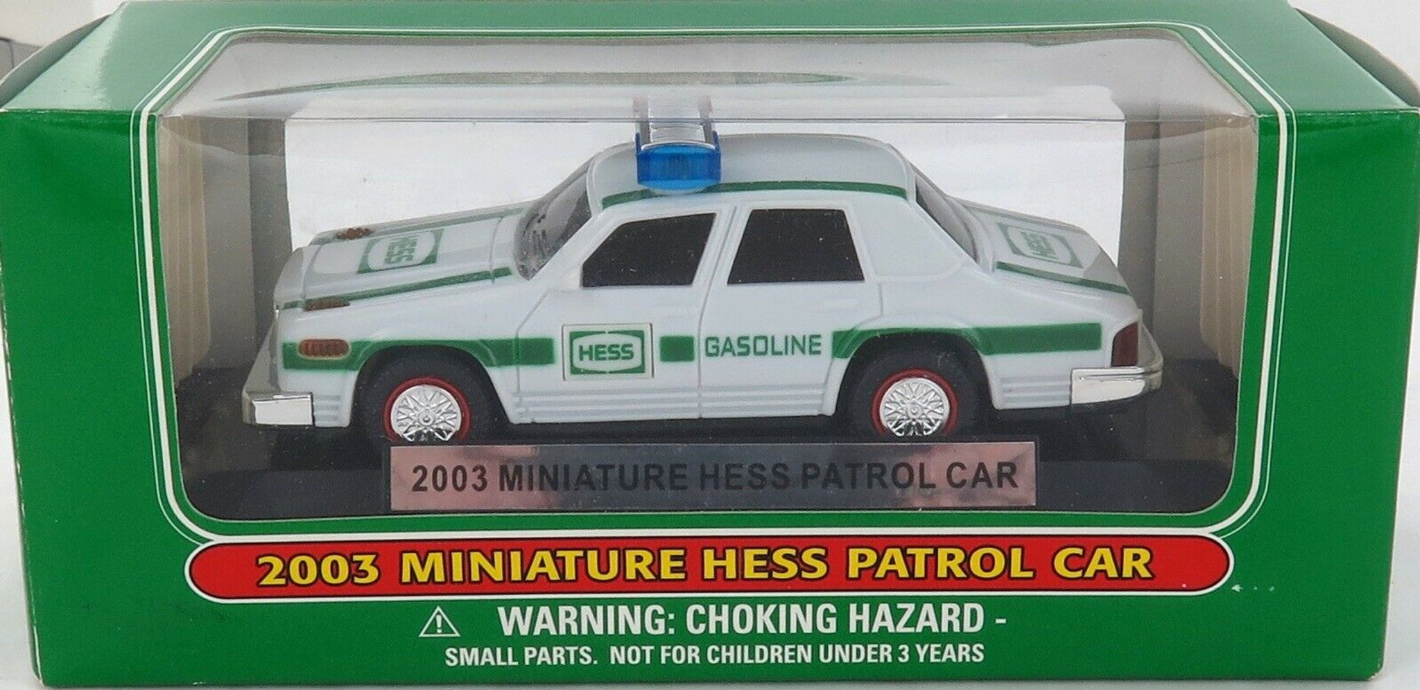 2003 miniature hess patrol car