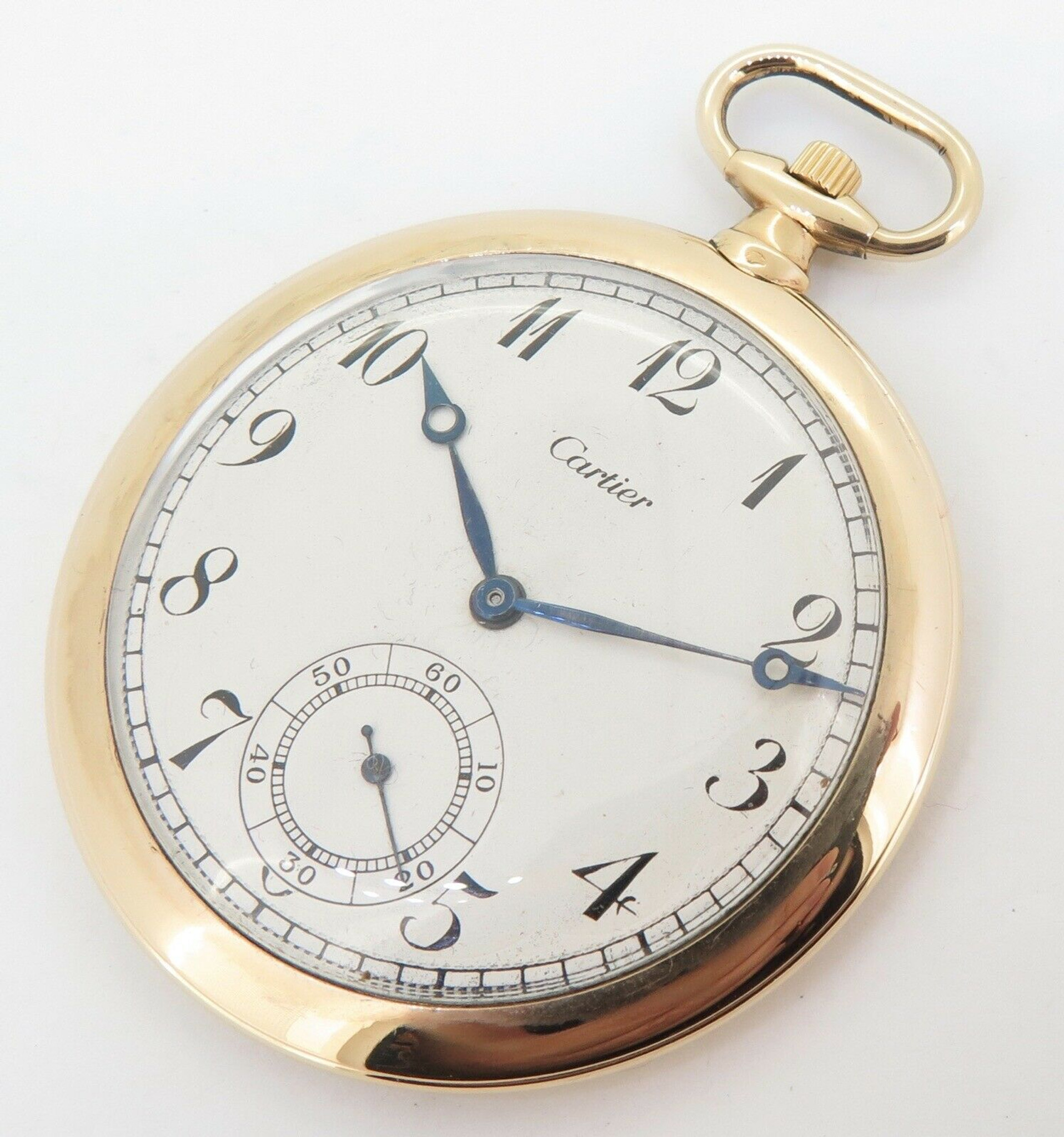 antique cartier pocket watch