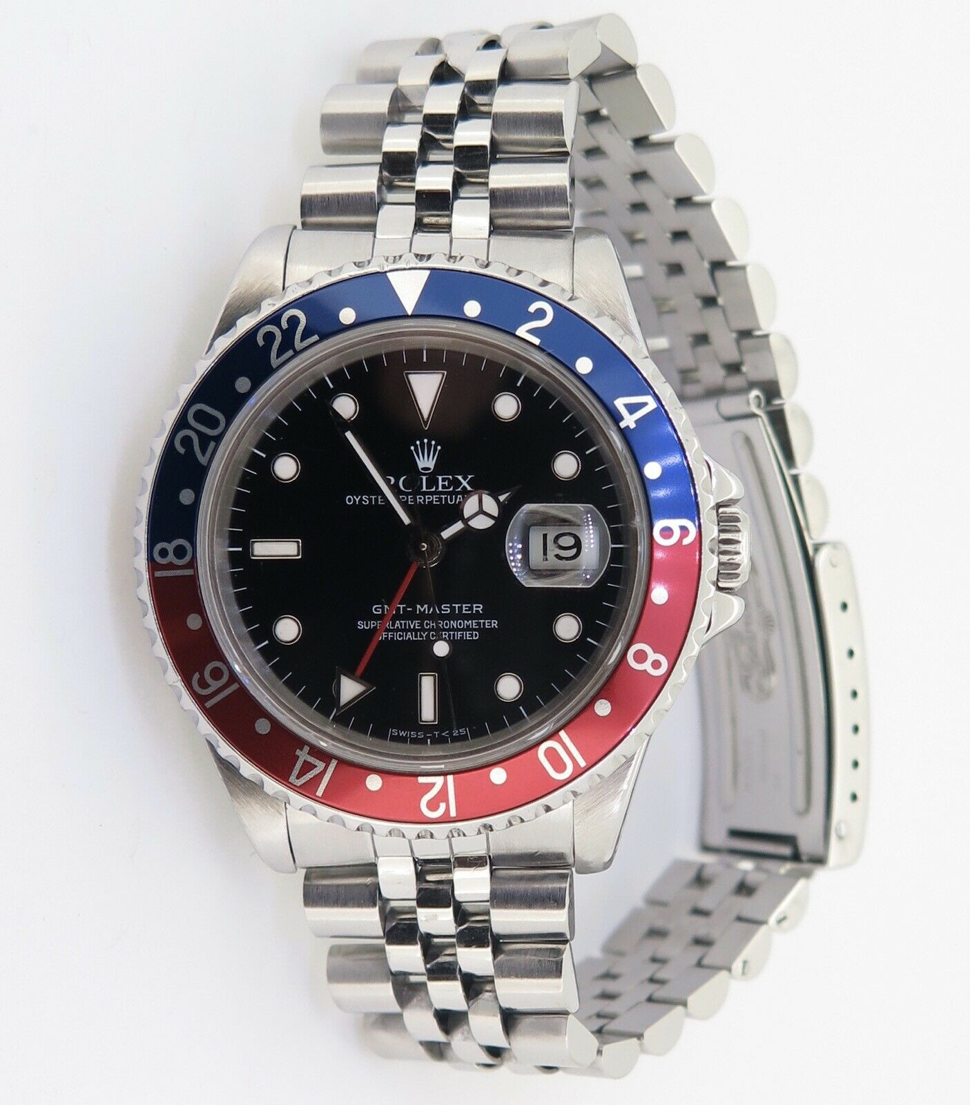 Auth 1989 Rolex GMT Master \
