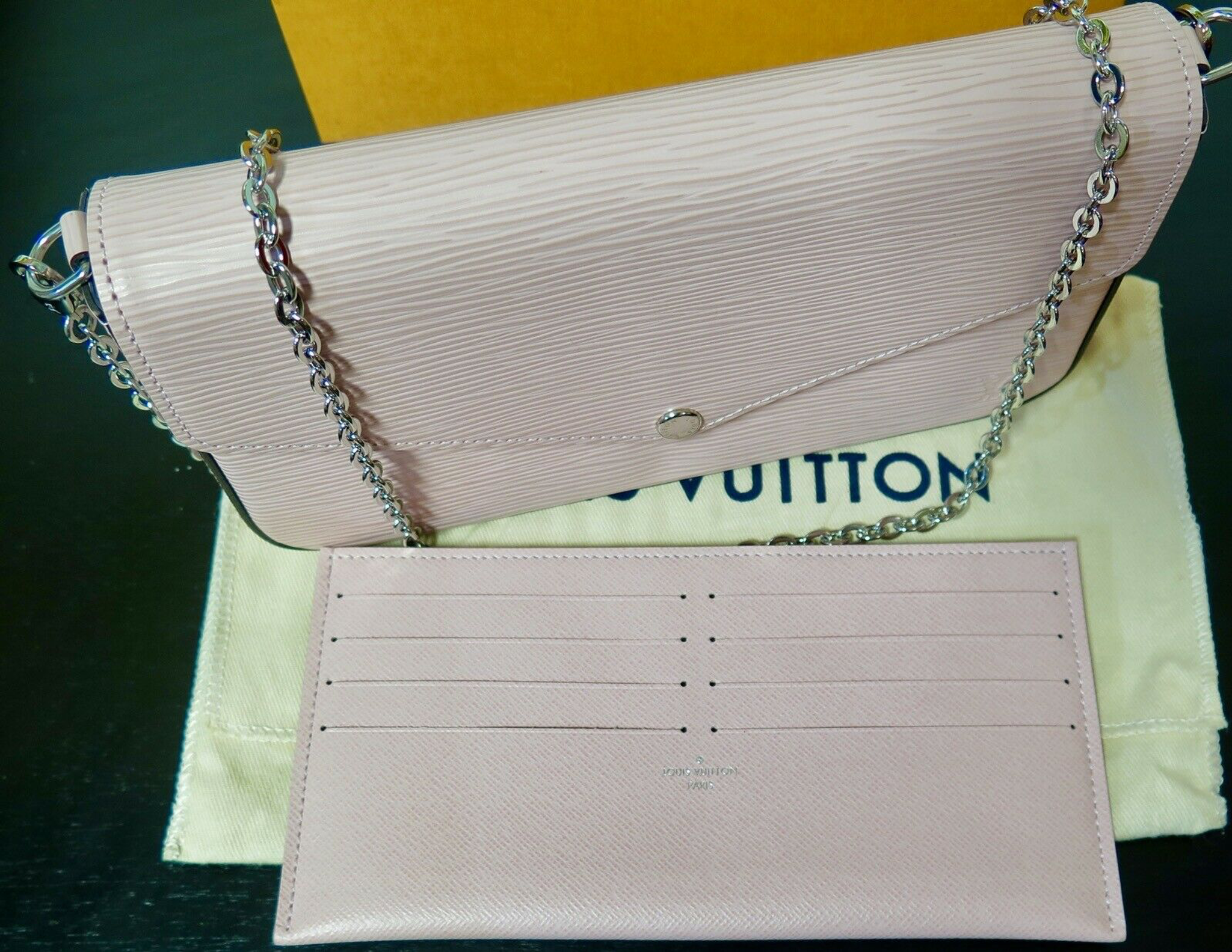 Louis Vuitton Felicie Pochette Epi Leather