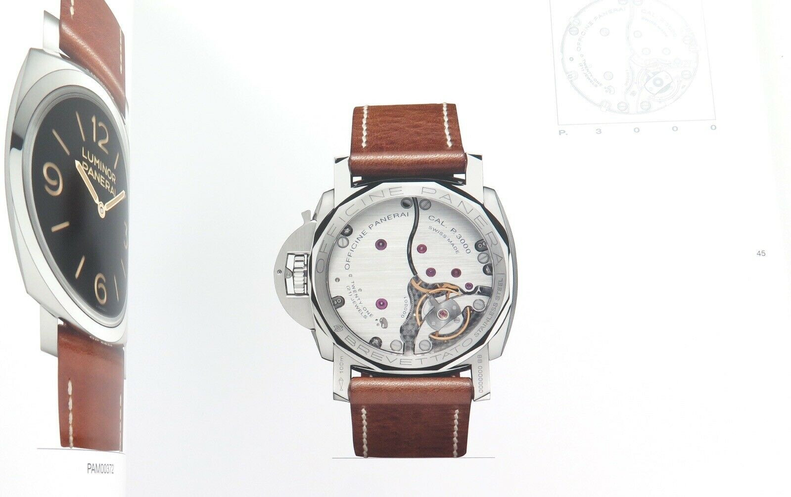 2011 LARGE PANERAI “LABORATORIO DI IDEE” ANNUAL INFORMATION BOOK.