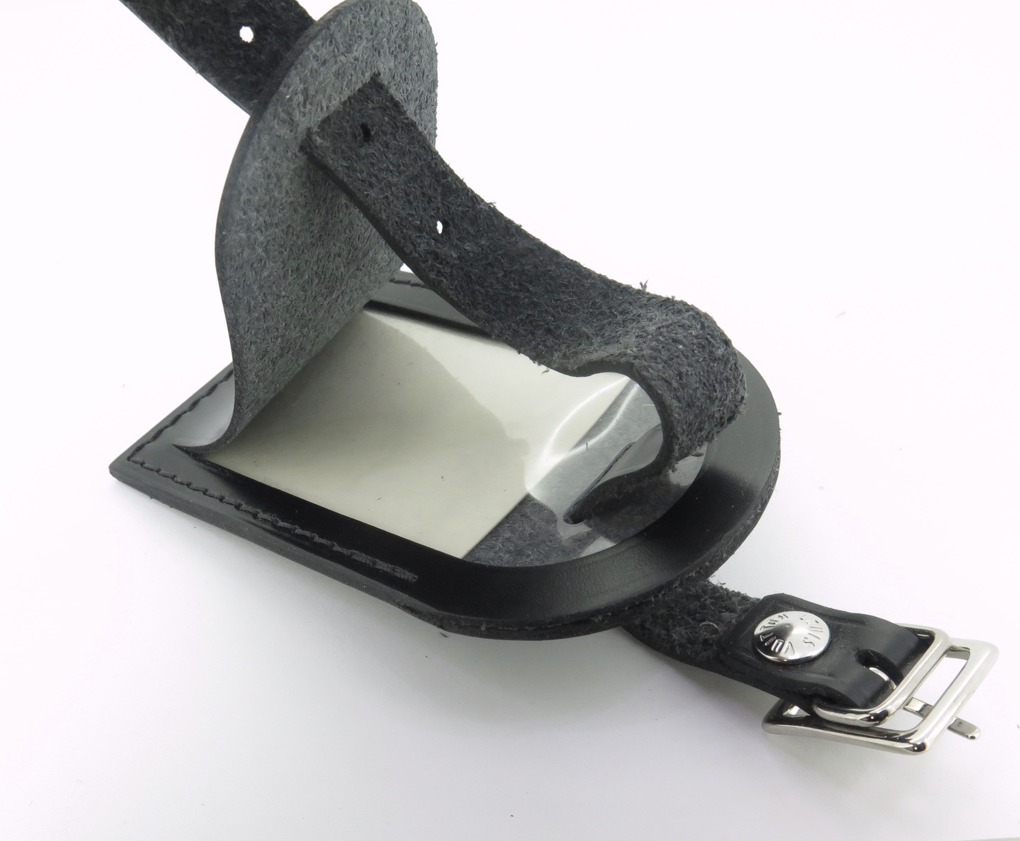 Louis Vuitton Monogrammed Luggage Bag Identification Tag Green WT