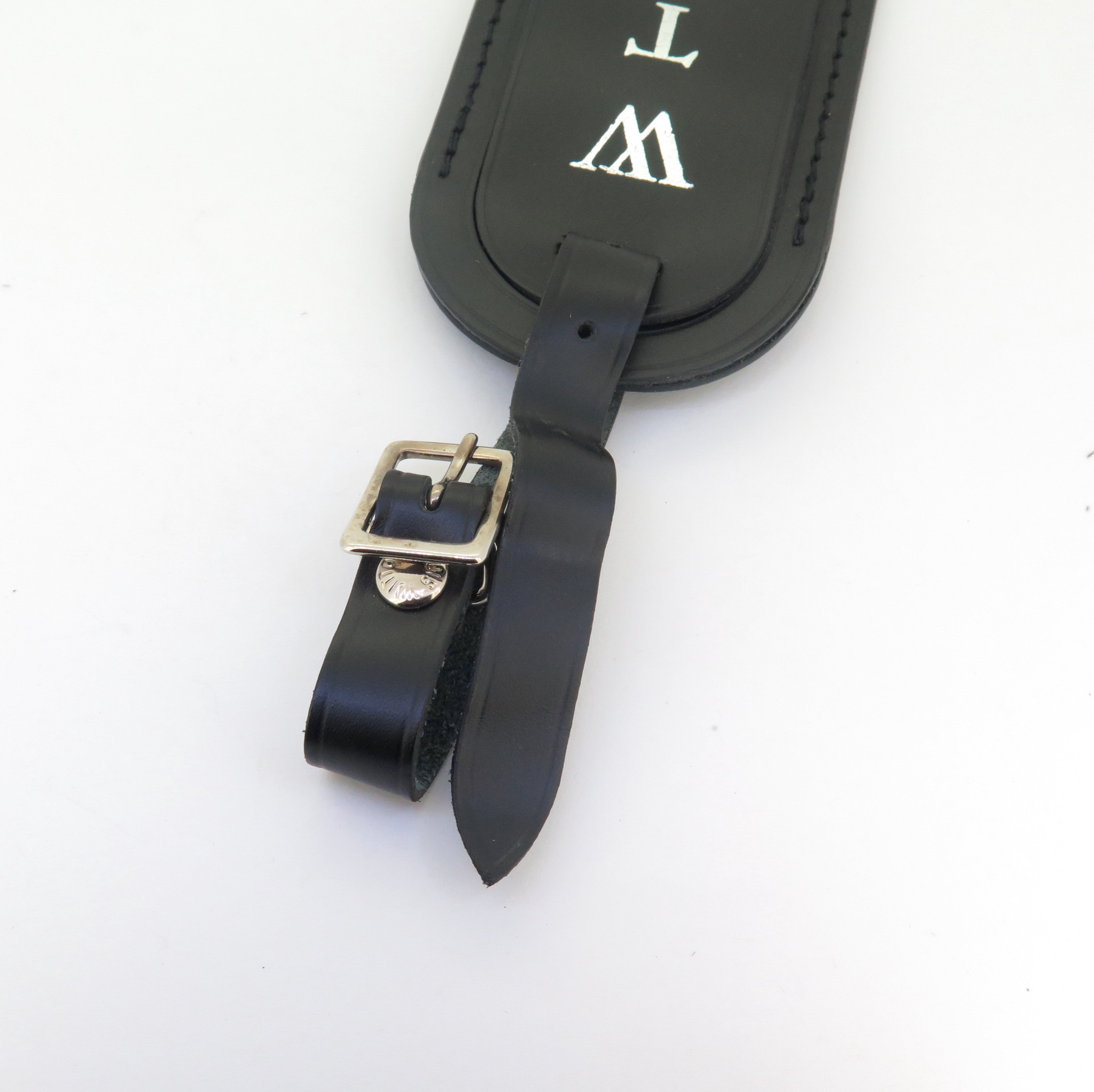 Louis Vuitton Monogrammed Luggage Bag Identification Tag - WT #4