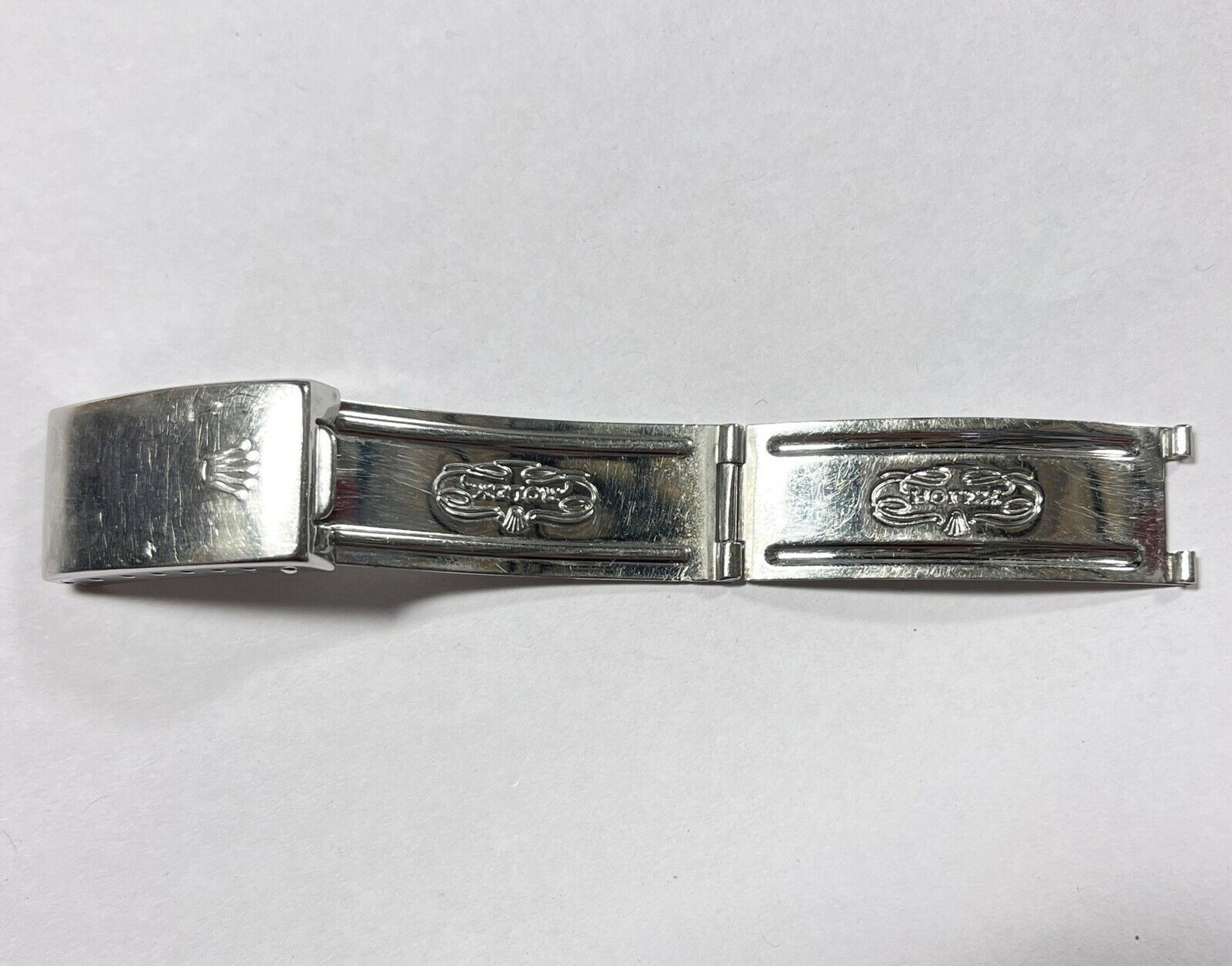 Rolex sales stamped clasp