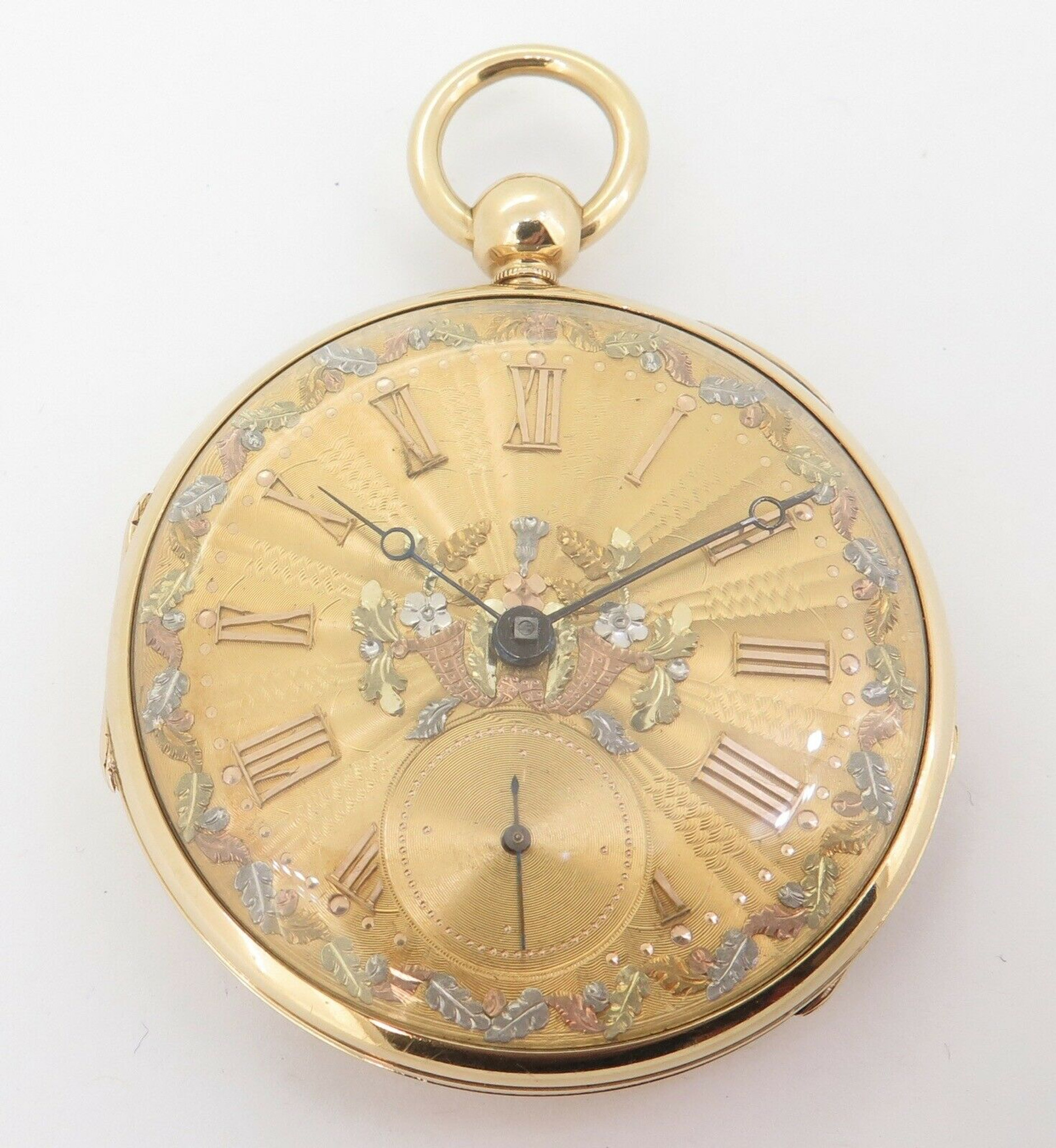 18k gold pocket watch shop value