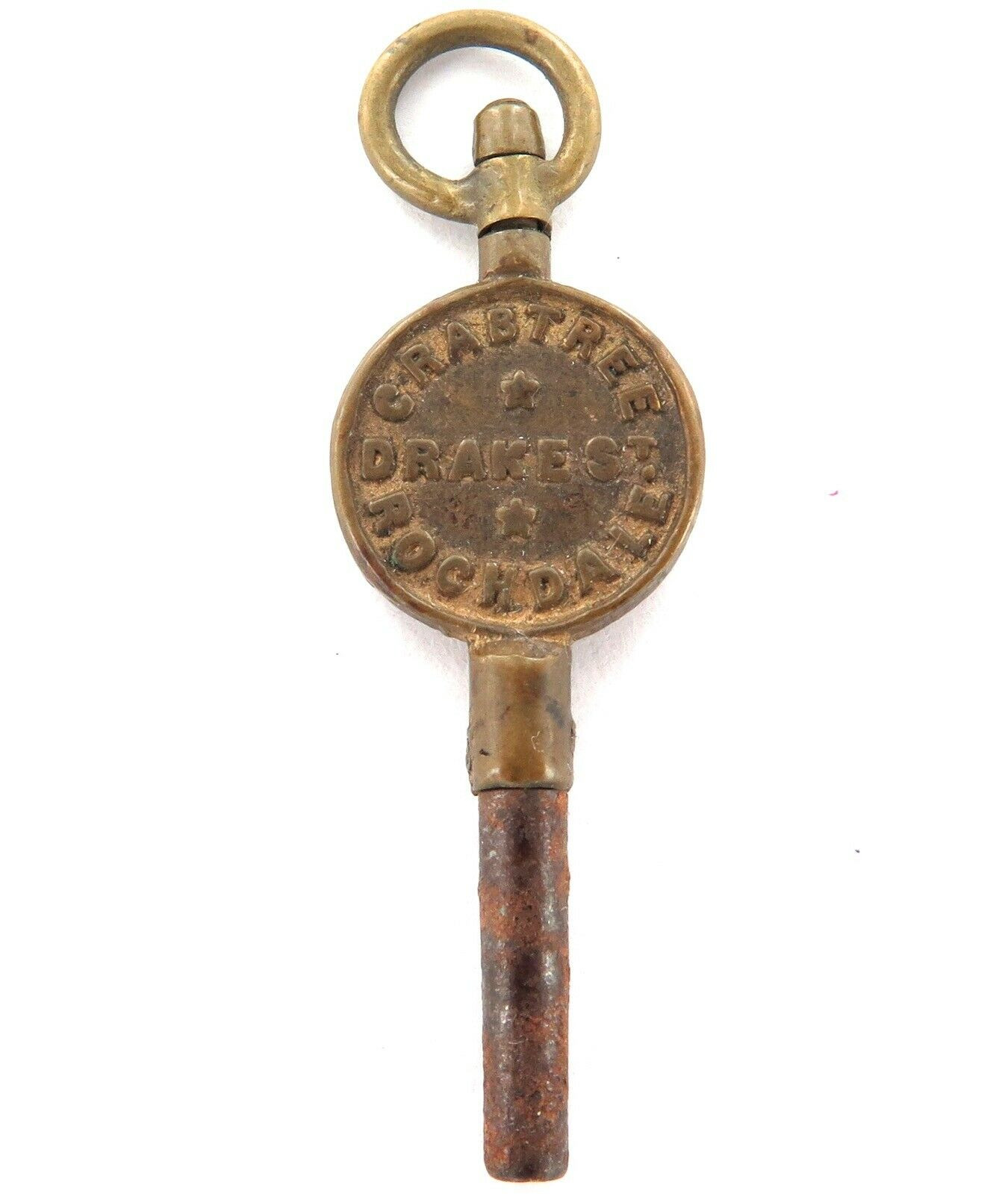 ANTIQUE POCKET WATCH CRABTREE, DRAKE St, ROCHDALE, UK