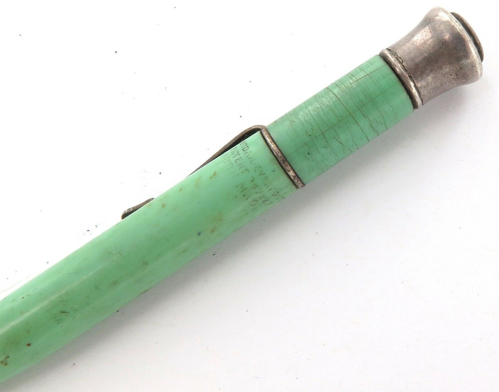 RARE 1921 ENGLISH MORDAN EVERPOINT TWIST PROPELLING PENCIL w