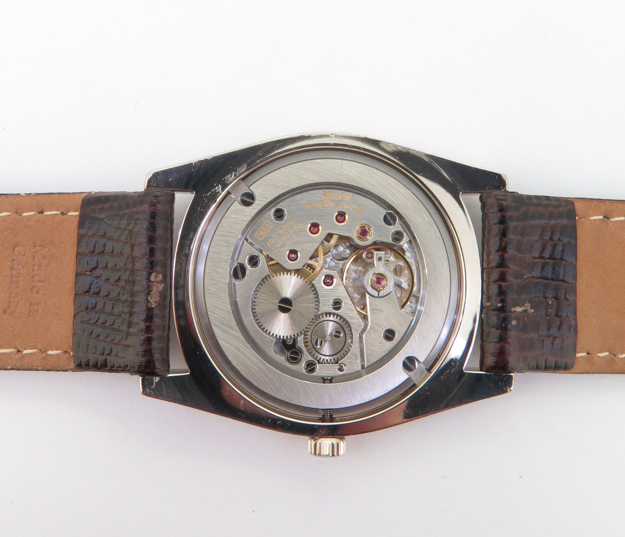Auth Rolex Cellini Danaos 18k Pink 