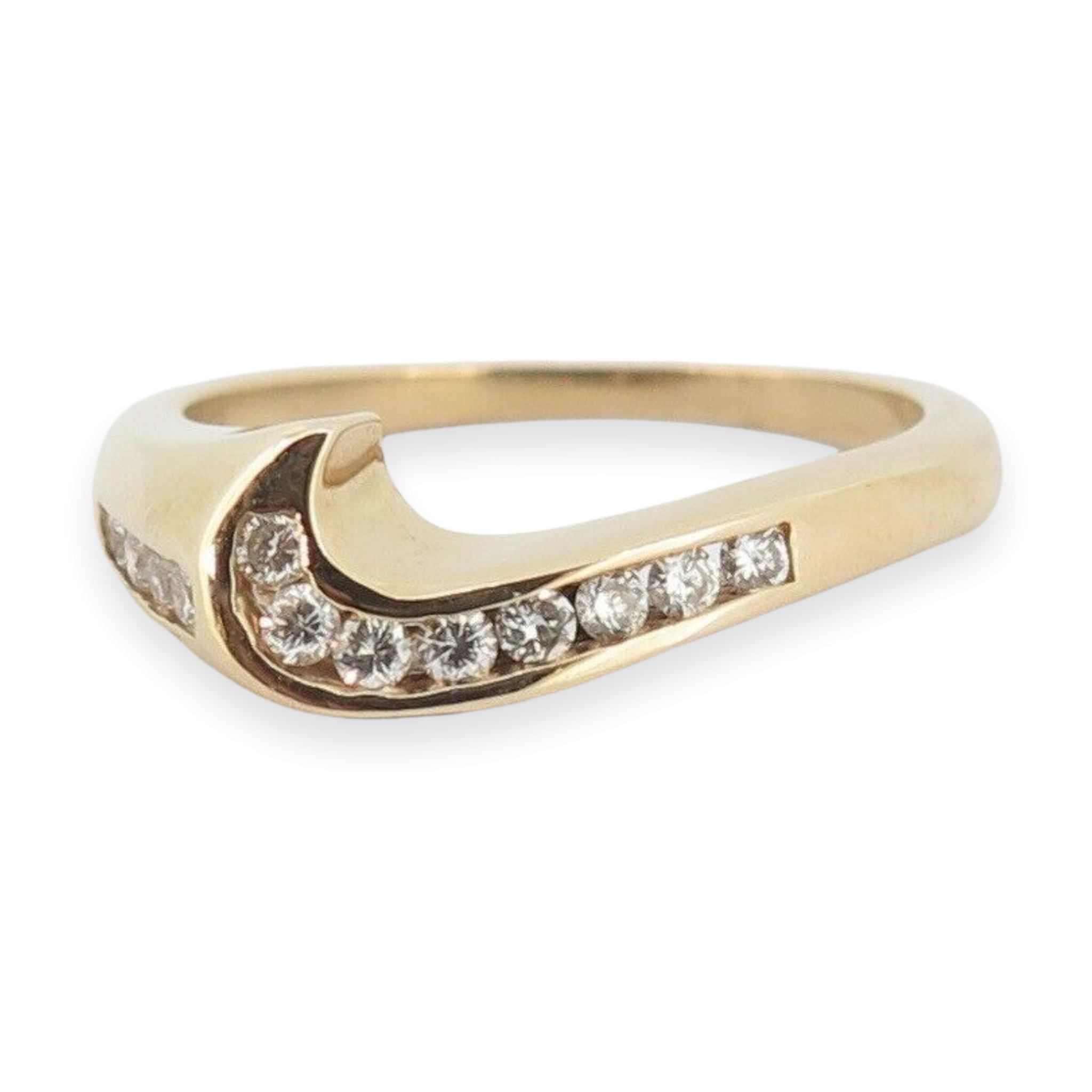 white Stone with Diamond Gorgeous Design Gold Plated Ring for Ladies -  Style LRG-134 – Soni Fashion®