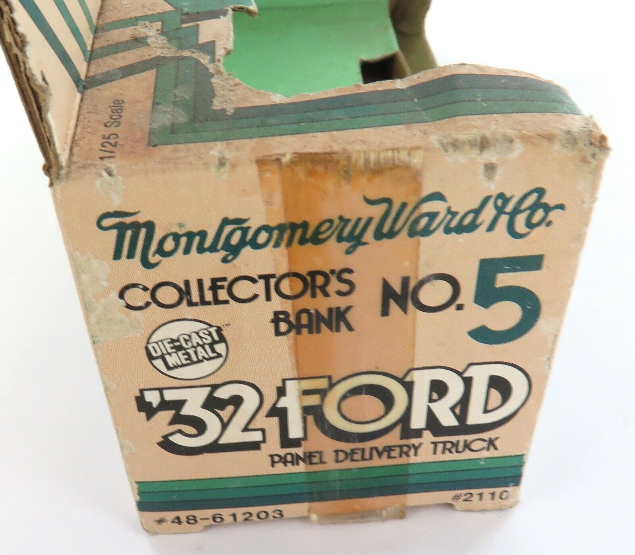 VINTAGE ERTL “MONTGOMERY WARD & Co” 32 FORD COLLECTORS BANK DIECAST.