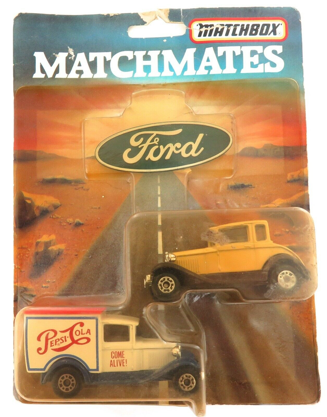 1983 MATCHBOX MATCHMATES FORD. UNOPENED.
