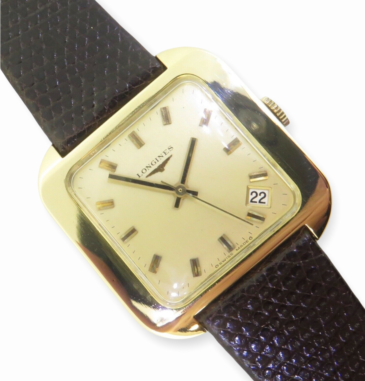 Vintage 1970s Longines 18ct Gold Manual 