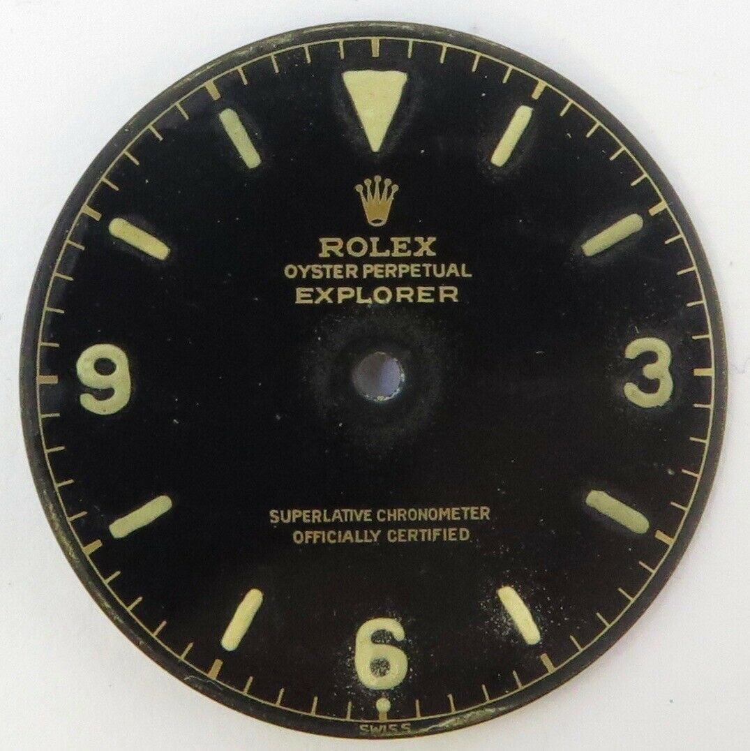 Rare Authentic Vintage Rolex Explorer 