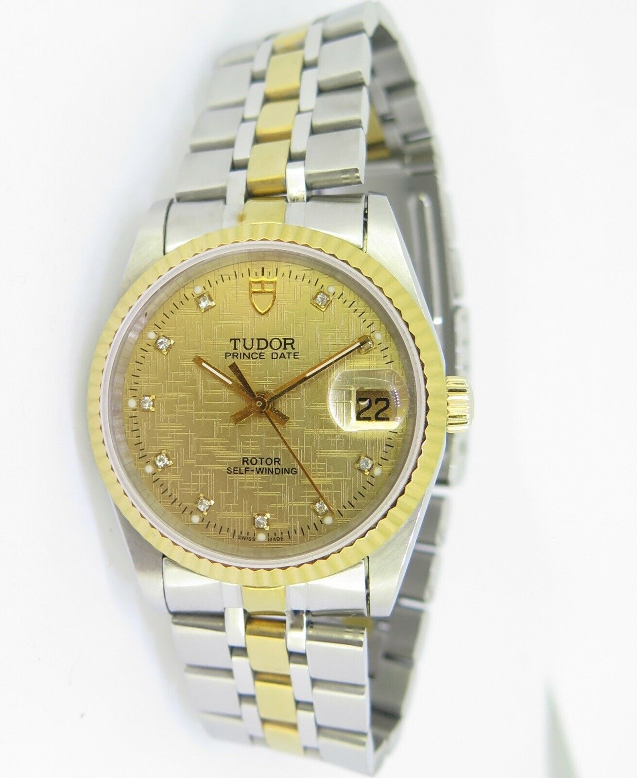 Vintage Tudor Oyster Prince Date Steel 