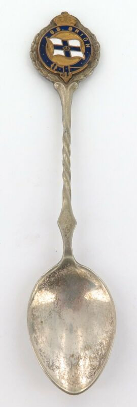 VINTAGE EARLY VERSION ORION SILVERPLATE SOUVENIR SPOON