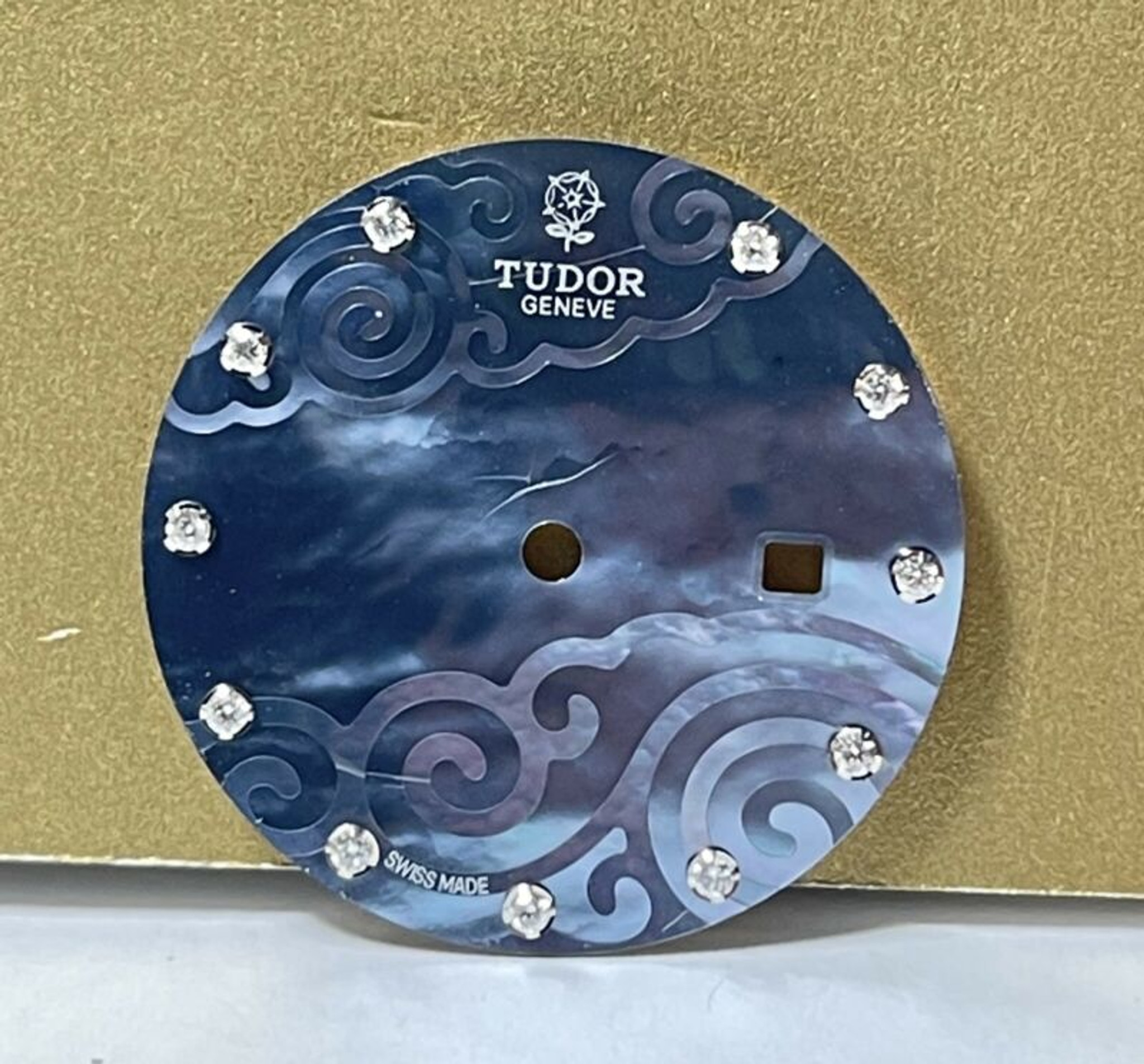 Authentic Tudor Royal Mother of Pearl Diamond Dial 66