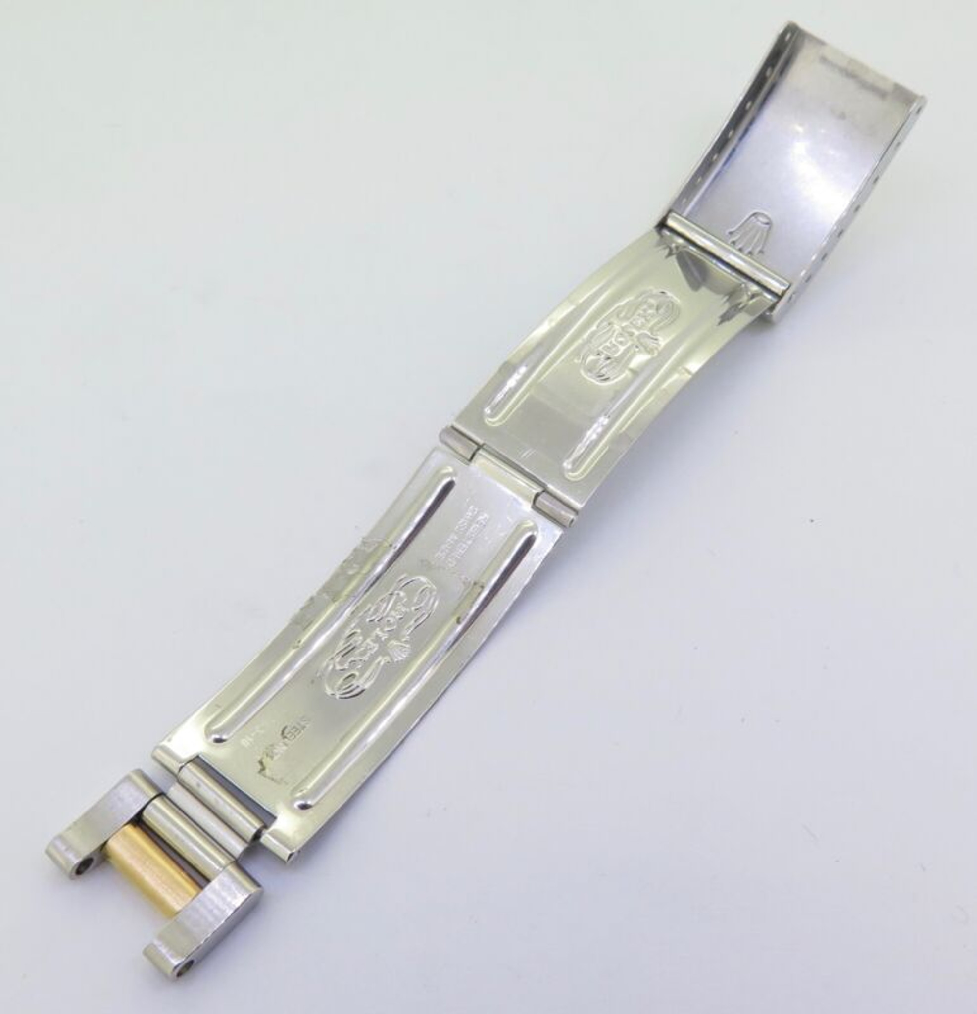 Vintage 2001 Rolex 78353 H 18 Steel Flip Clasp DE Authentic Harrington Co