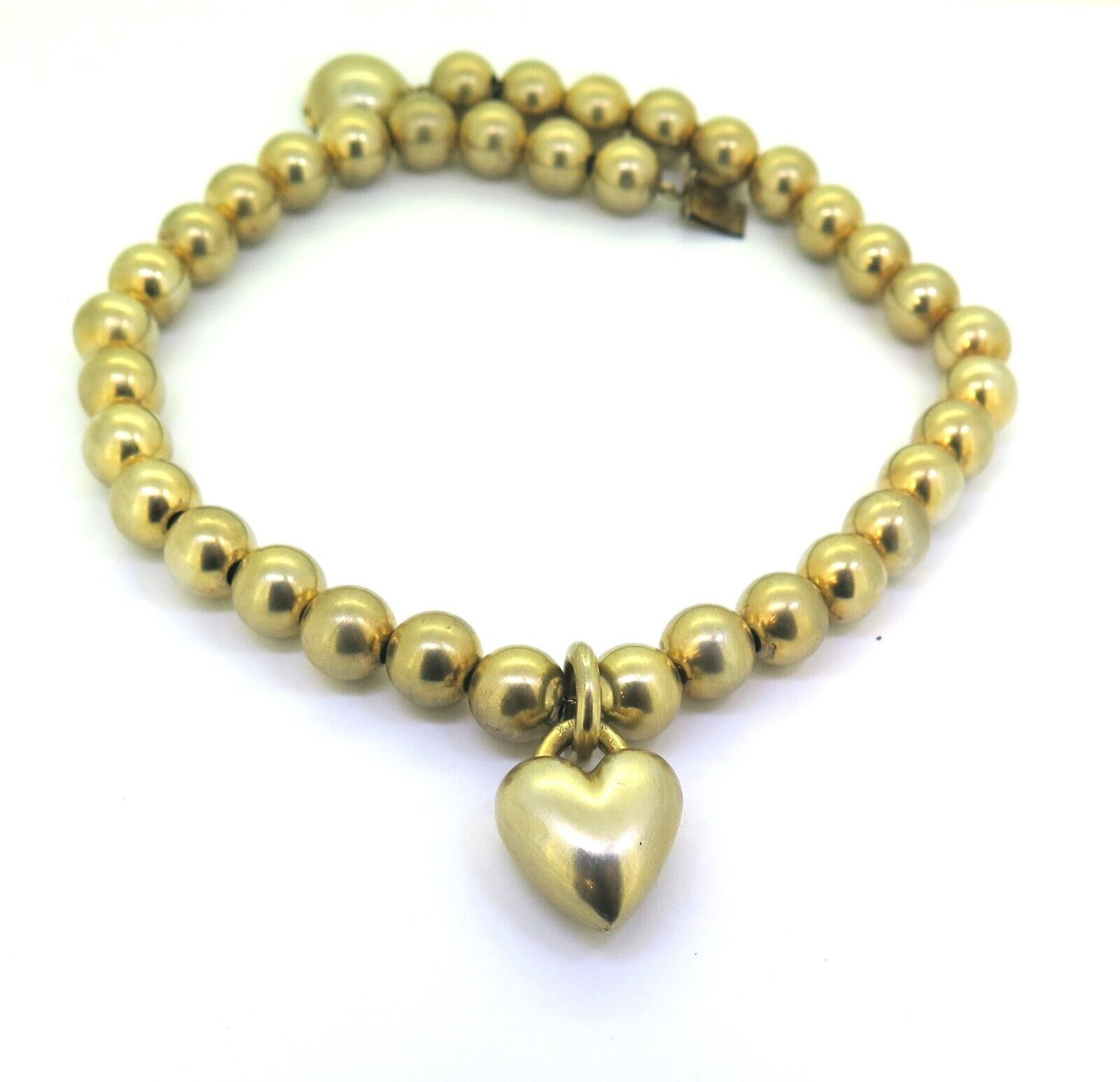 Vintage Gold Tone Sterling Silver Ball 