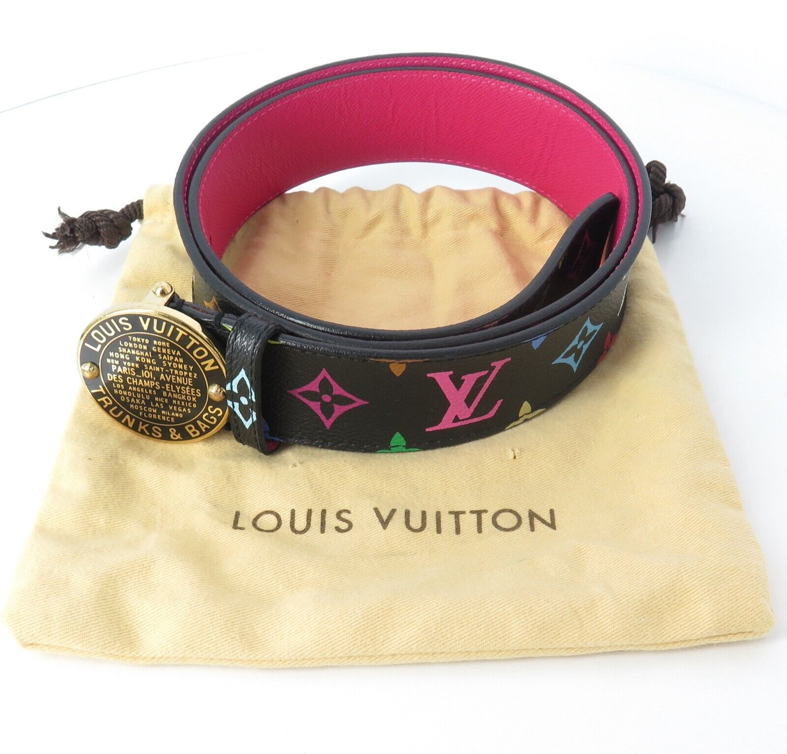2009 Louis Vuitton Noir Grenade 'Trunks 