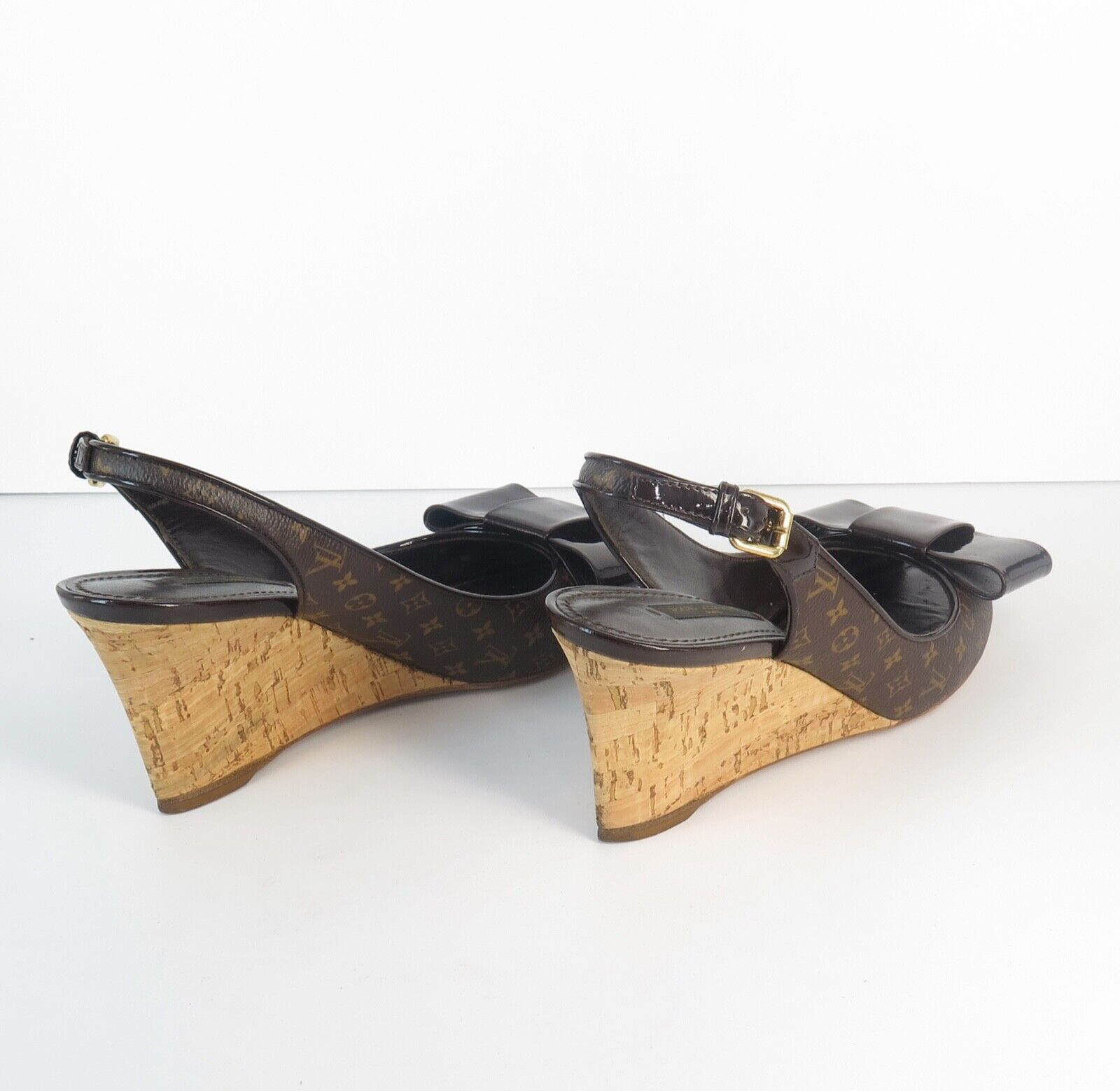 louis vuitton wedges sandals