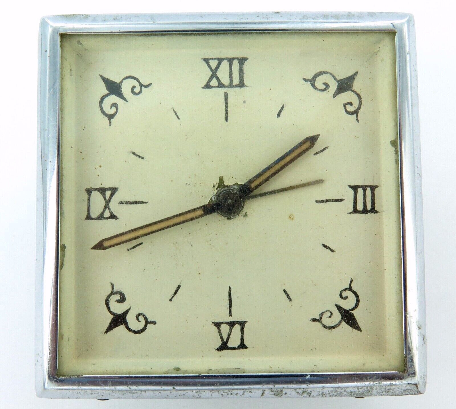 Vintage Smiths Alarm / Travel / Bedside Clock. Working. Harrington & Co.