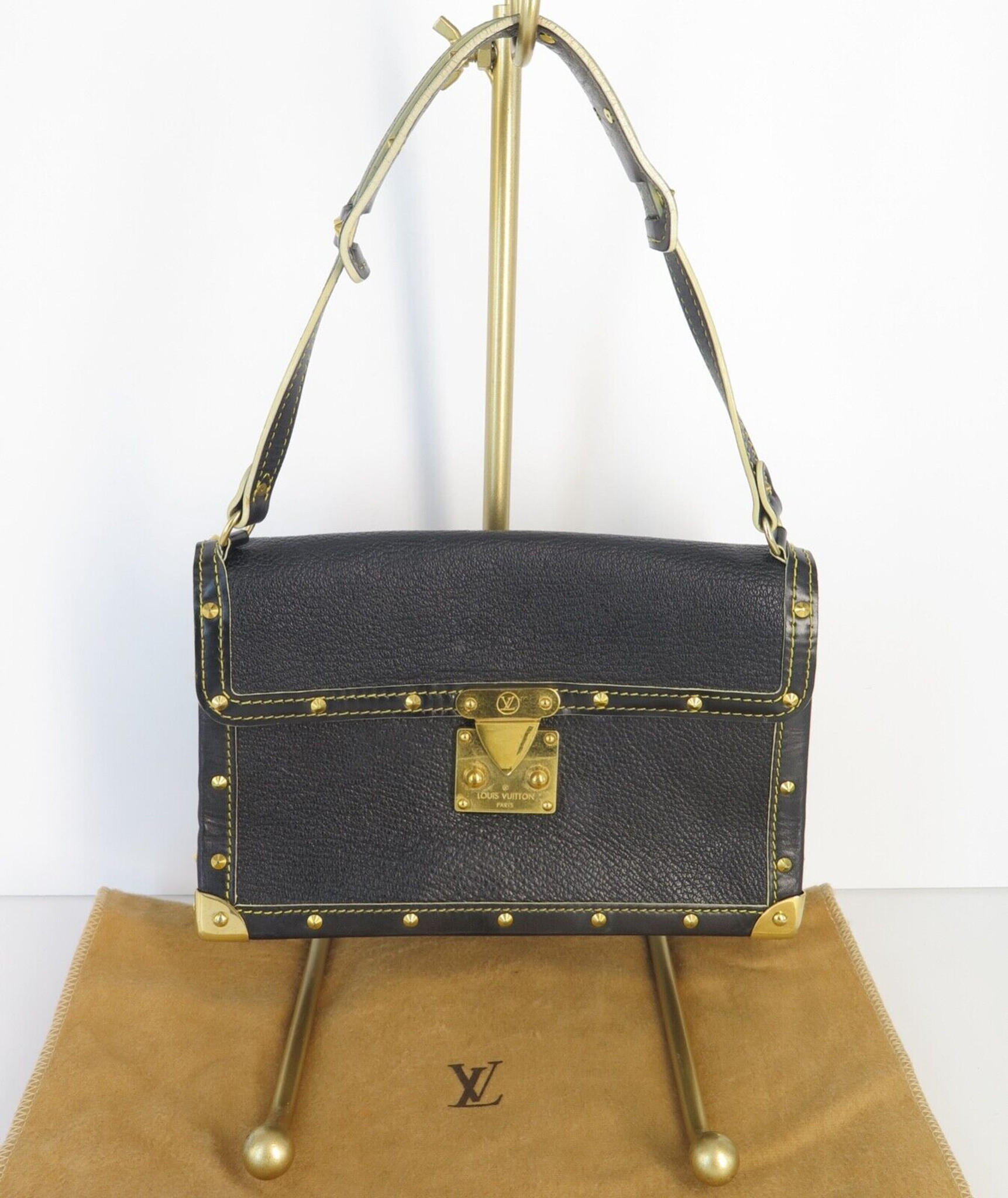 Louis Vuitton Duo Sling Bag Black in Monogram Coated CanvasTaiga Cowhide  Leather with Palladiumtone  US