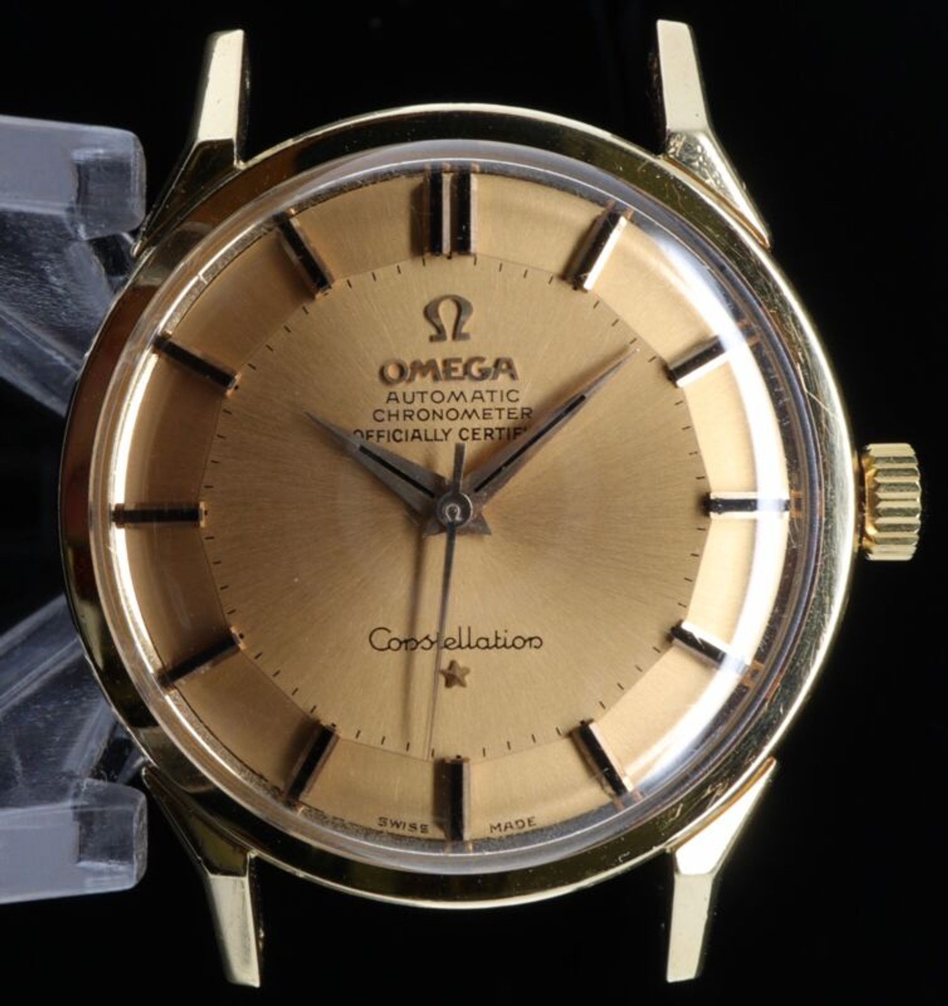 omega constellation pie pan 1962