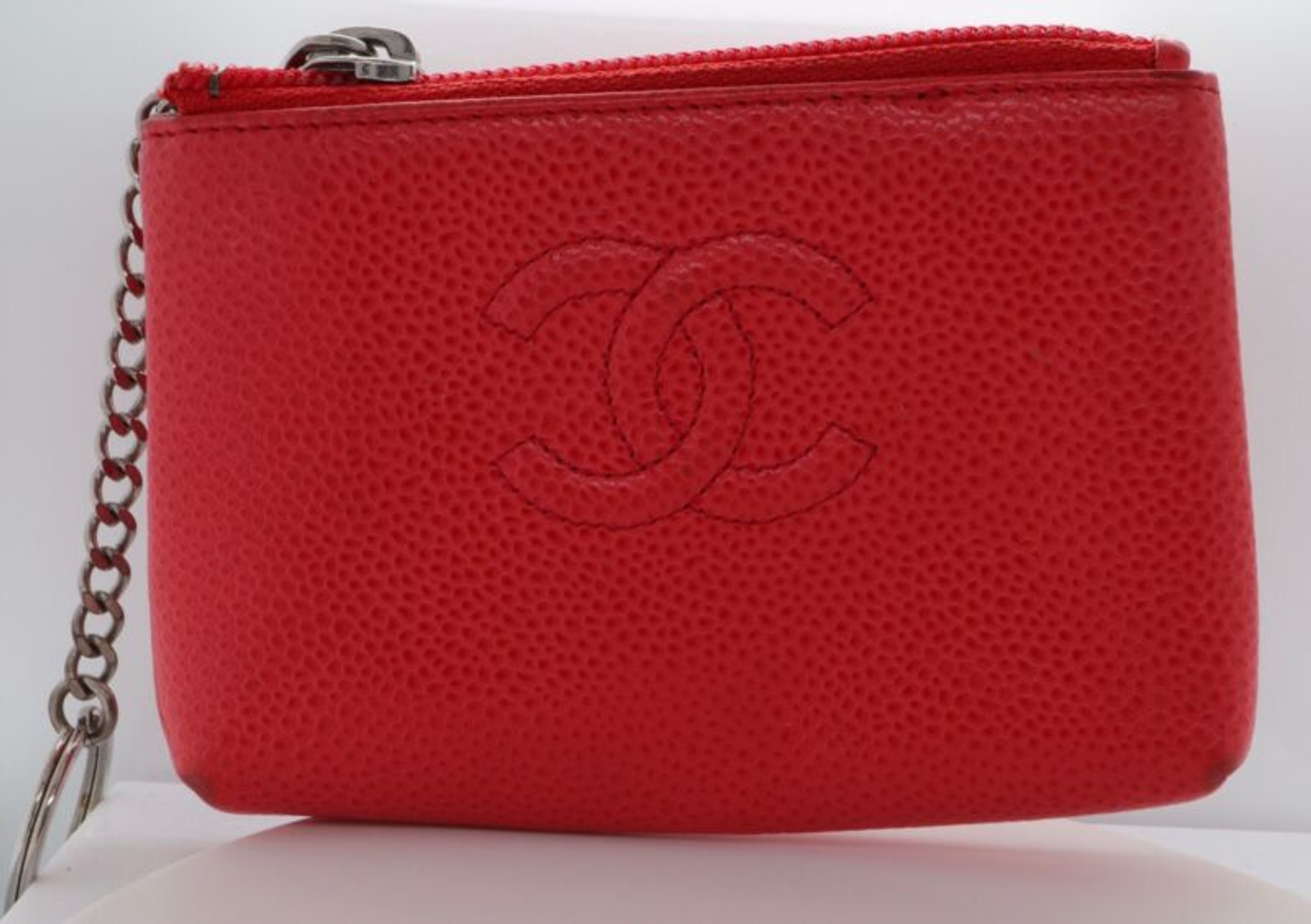 SASOM | Chanel Classic Zipped Coin Purses Grained Calfskin