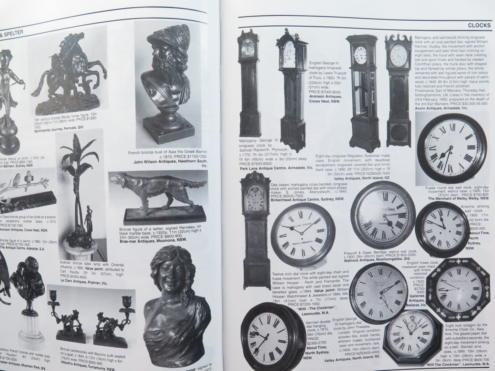 Carter's Price Guide to Antiques in Australasia 1996 Book