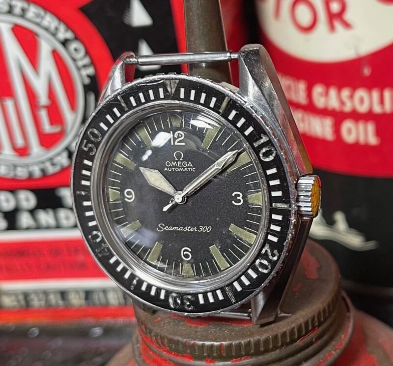 Rare Vintage 1967 Omega Automatic Seamaster 300 Steel Mens Watch Ref