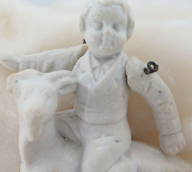 Statue de filles de Moreau Parian Biscuit Porcelain Copeland 1880 sur France
