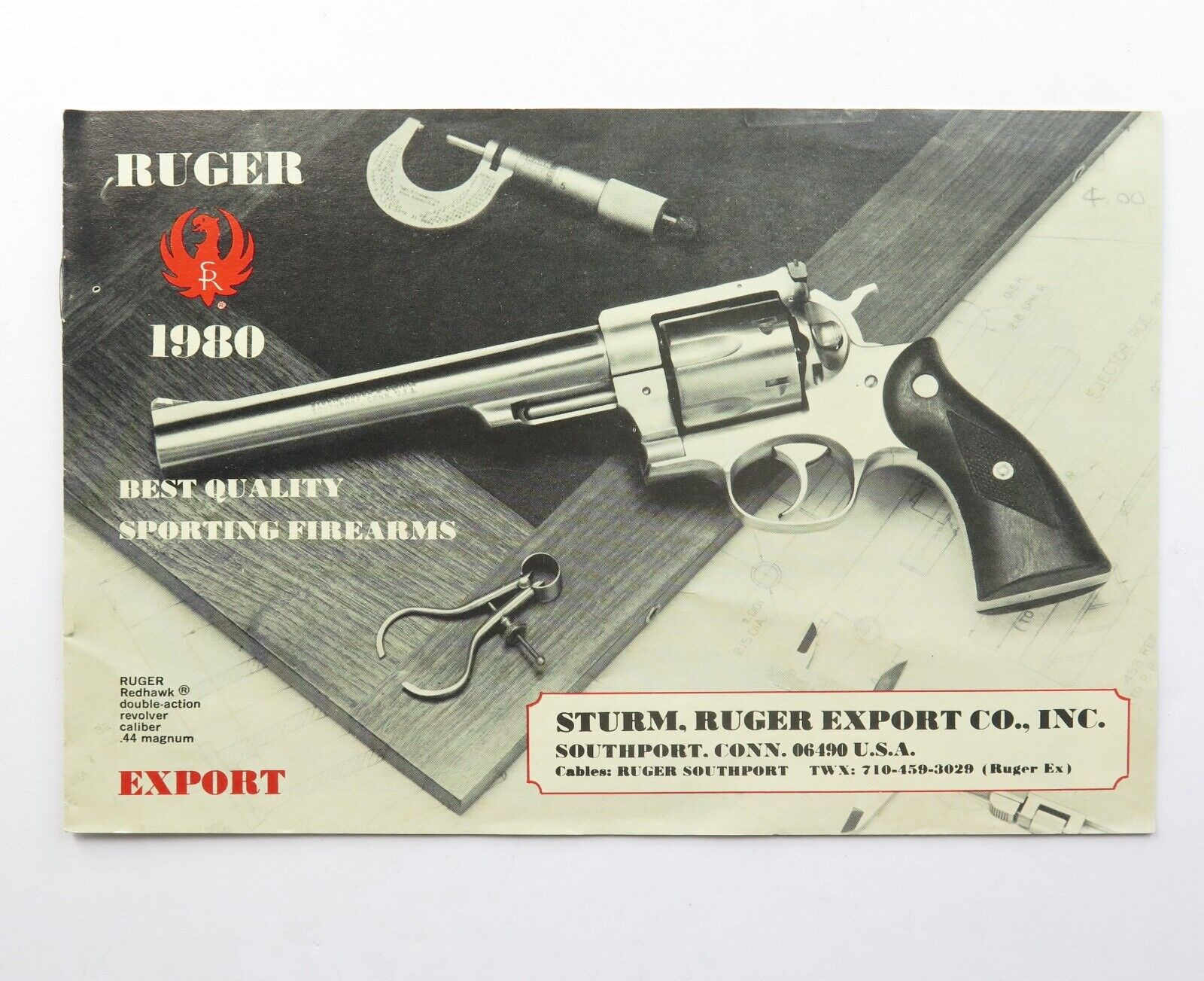 Sturm Ruger & Co 1980 Sporting Firearms Gun Catalogue Harrington & Co.