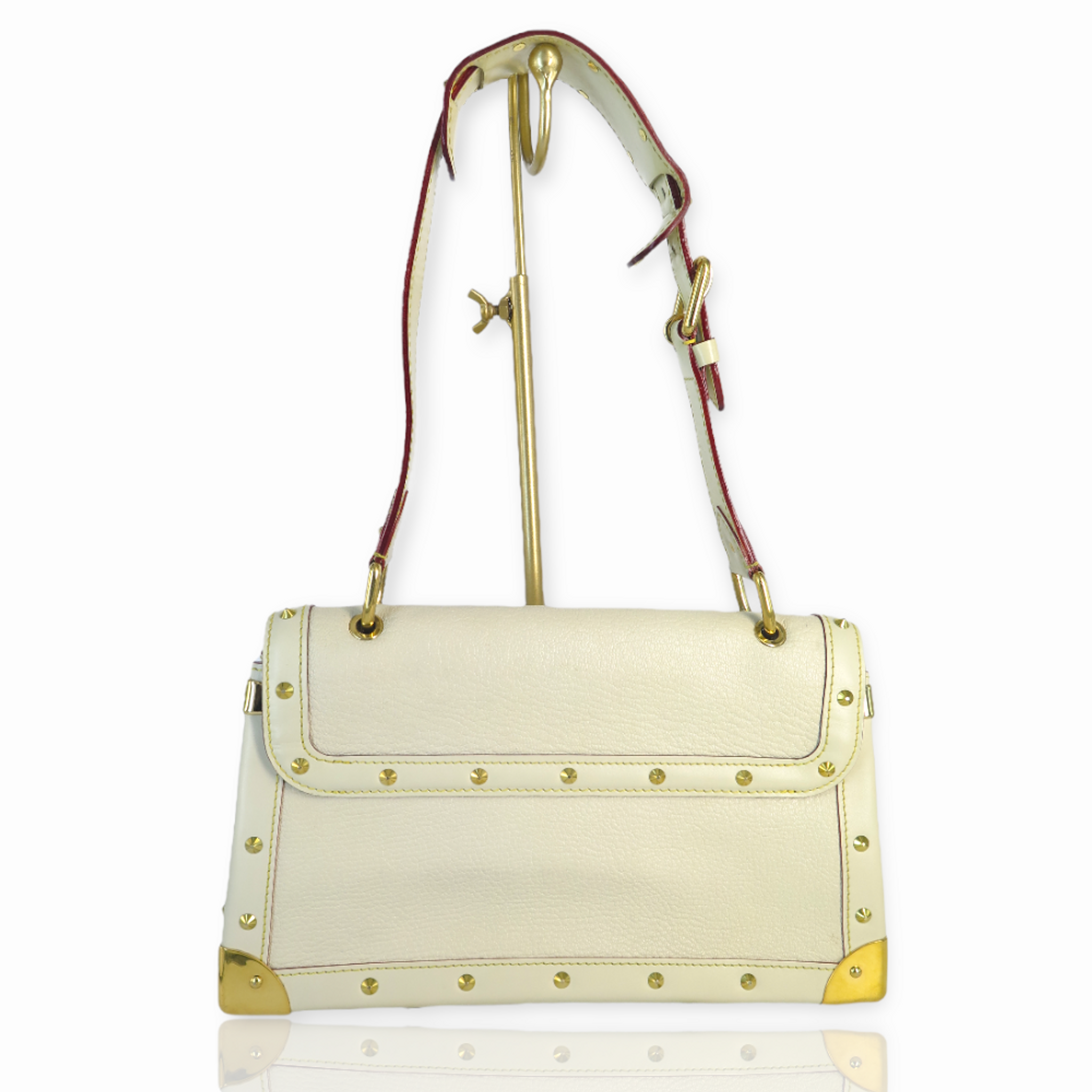 Suhali Le Talentueux Shoulder bag in Goat Leather, Silver Hardware