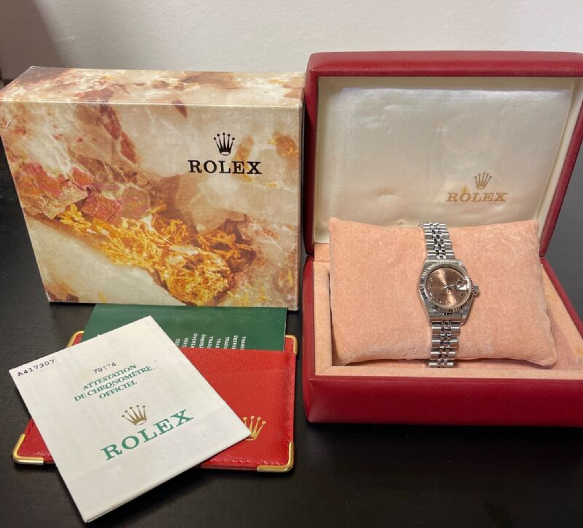 Rolex sales red box